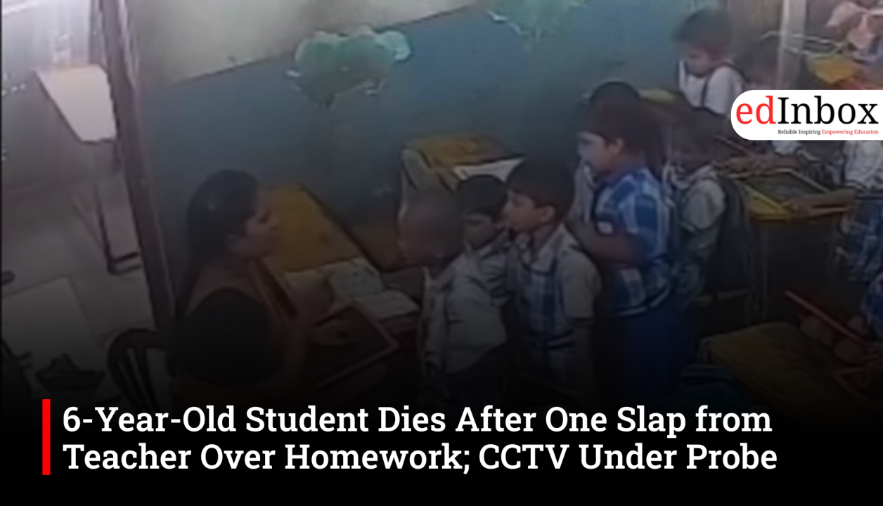 6-Year-Old Student Dies After One Slap from Teacher Over Homework; CCTV Under Probe