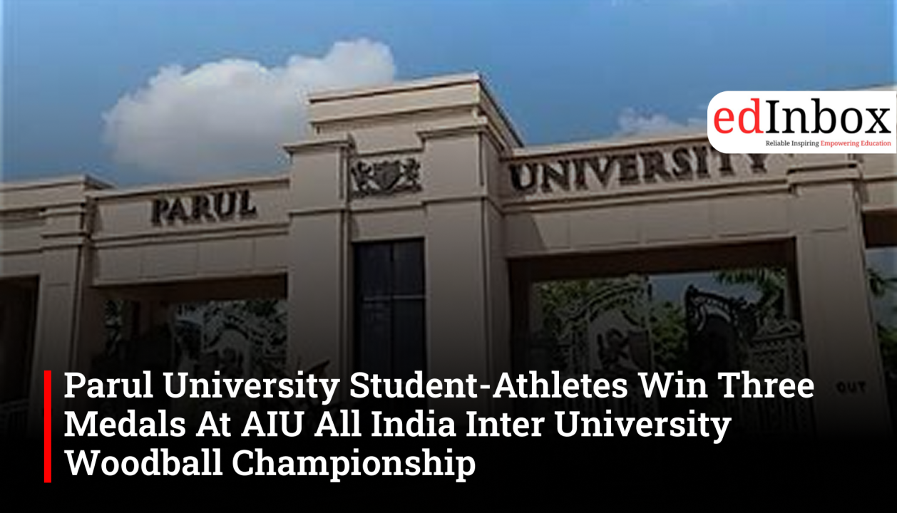 Parul University Student-Athletes Win Three Medals At AIU All India Inter University Woodball Championship