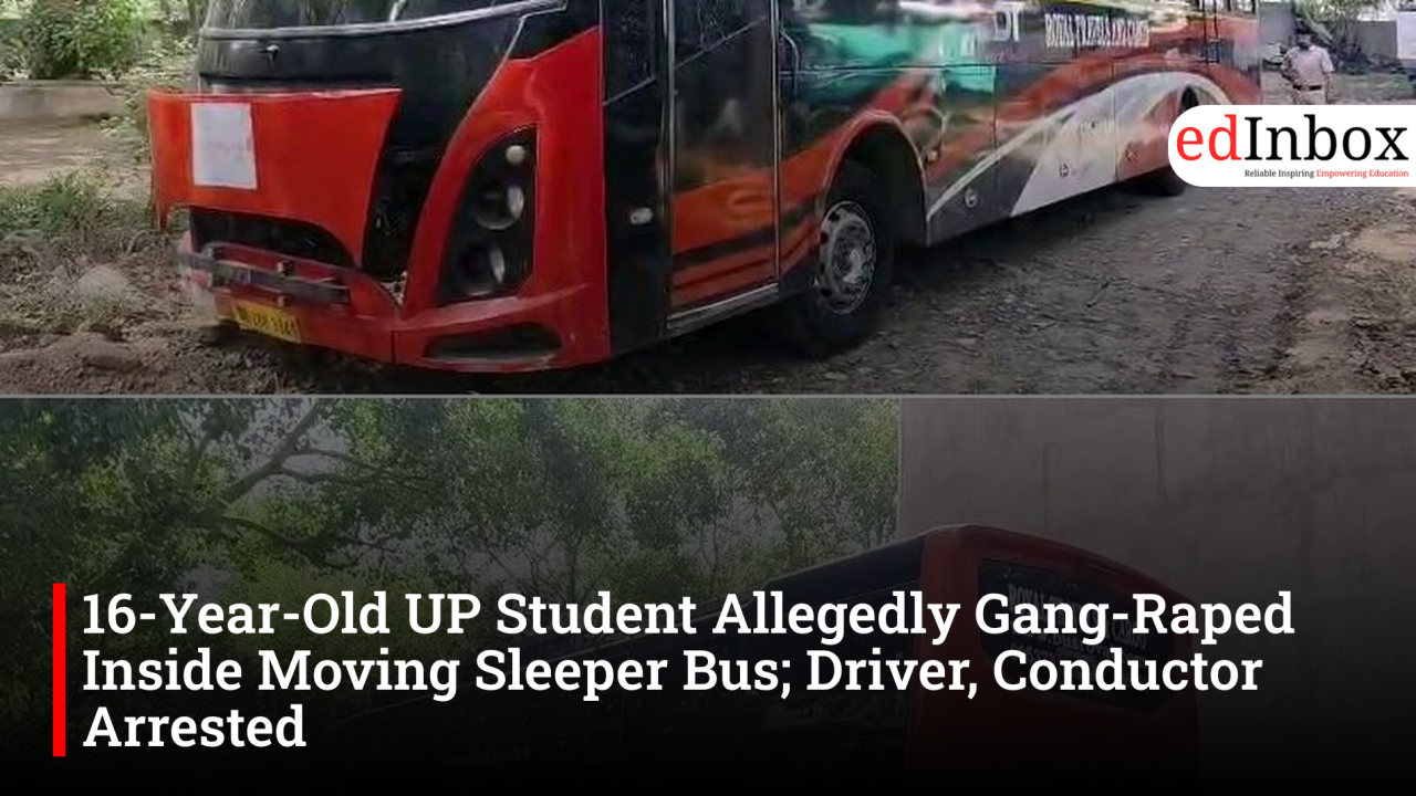 16-Year-Old UP Student Allegedly Gang-Raped Inside Moving Sleeper Bus; Driver, Conductor Arrested