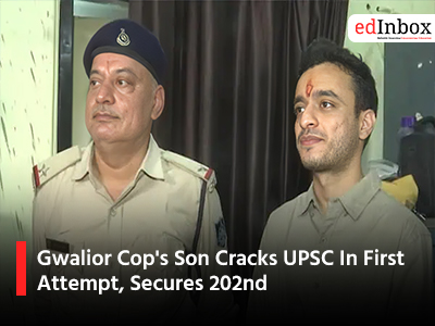 Gwalior Cop's Son Cracks UPSC In First Attempt, Secures 202nd 