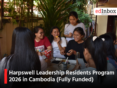 Harpswell Leadership Residents Program 2026 in Cambodia (Fully Funded)