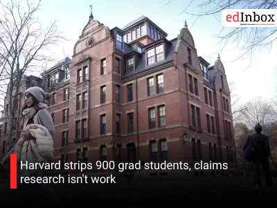 Harvard strips 900 grad students, claims research isn't work