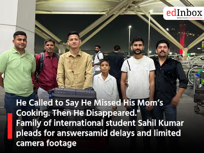 He Called to Say He Missed His Mom’s Cooking. Then He Disappeared." Family of international student Sahil Kumar pleads for answers amid delays and limited camera footage