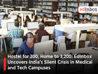 Hostel for 200, Home to 3,200: EdInbox Uncovers India’s Silent Crisis in Medical and Tech Campuses