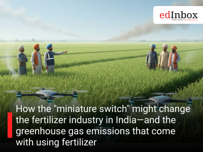 How the "miniature switch" might change the fertilizer industry in India—and the greenhouse gas emissions that come with using fertilizer
