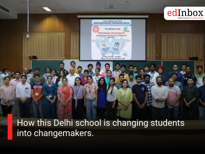 How this Delhi school is changing students into changemakers.