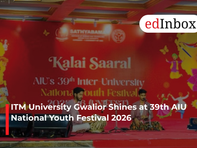 ITM University Gwalior Shines at 39th AIU National Youth Festival 2026