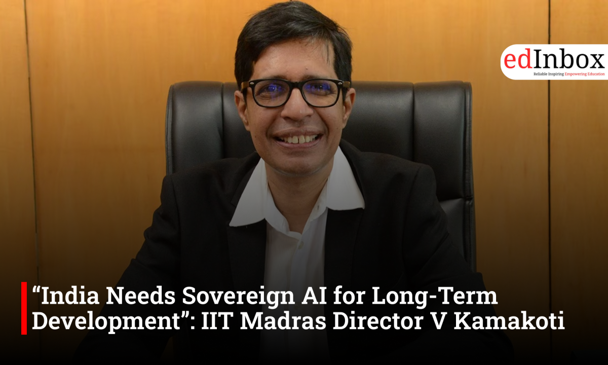 “India Needs Sovereign AI for Long-Term Development”: IIT Madras Director V Kamakoti