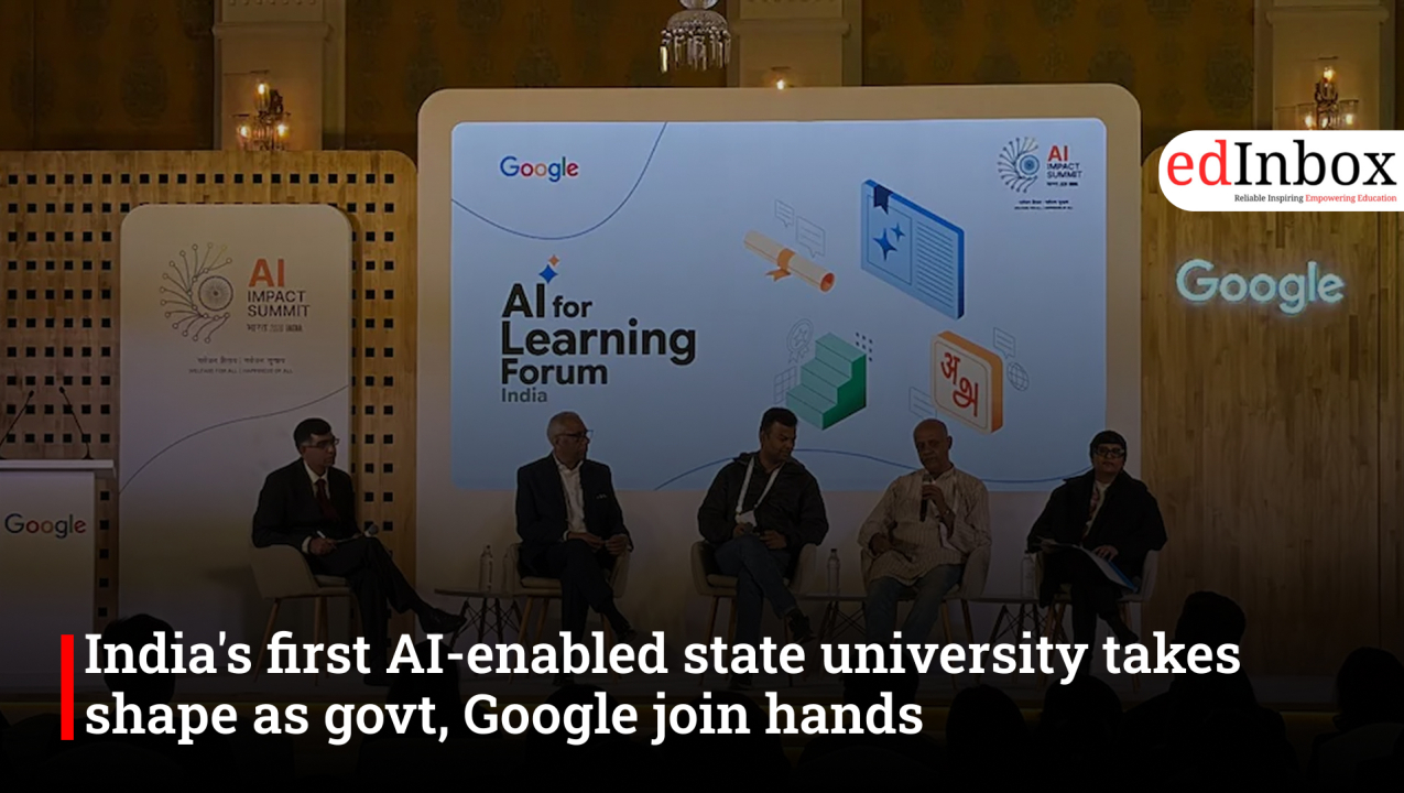 India's first AI-enabled state university takes shape as govt, Google join hands