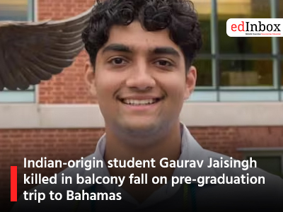 Indian-origin student Gaurav Jaisingh killed in balcony fall on pre-graduation trip to Bahamas