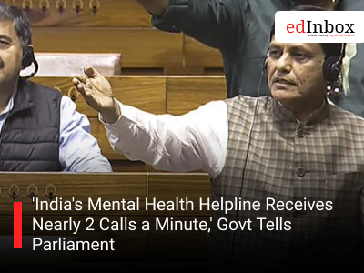 'India's Mental Health Helpline Receives Nearly 2 Calls a Minute,' Govt Tells Parliament