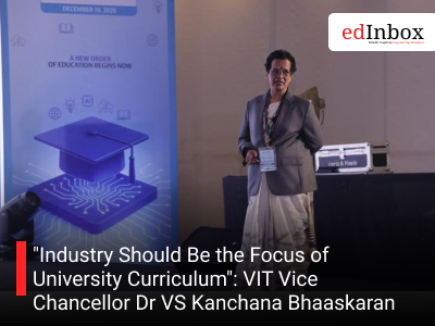 Industry Should Be the Focus of University Curriculum": VIT Vice Chancellor Dr VS Kanchana Bhaaskaran