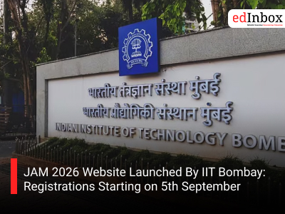 JAM 2026 Website Launched By IIT Bombay: Registrations Starting on 5th September