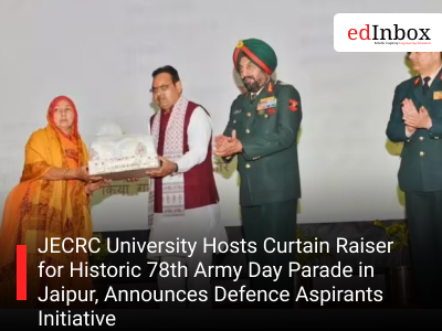 JECRC University Hosts Curtain Raiser for Historic 78th Army Day Parade in Jaipur, Announces Defence Aspirants Initiative