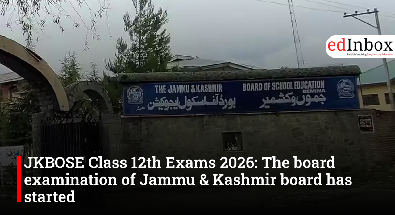 JKBOSE Class 12th Exams 2026: The board examination of Jammu & Kashmir board has started