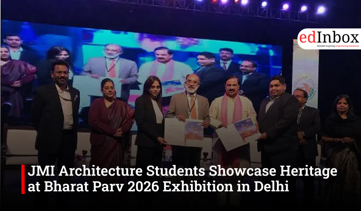 JMI Architecture Students Showcase Heritage at Bharat Parv 2026 Exhibition in Delhi