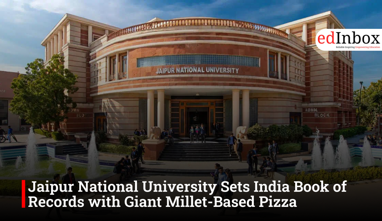Jaipur National University Sets India Book of Records with Giant Millet-Based Pizza
