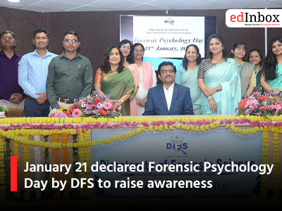 January 21 declared Forensic Psychology Day by DFS to raise awareness