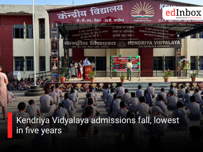 Kendriya Vidyalaya admissions fall, lowest in five years