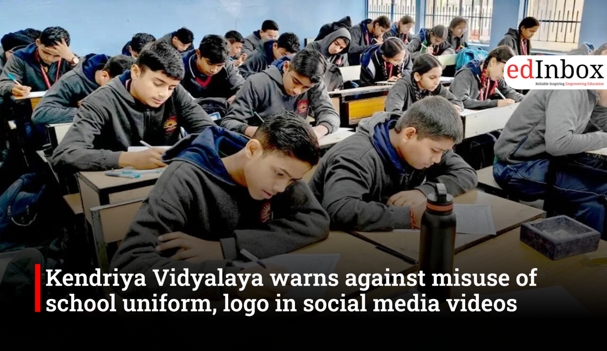 Kendriya Vidyalaya warns against misuse of school uniform, logo in social media videos