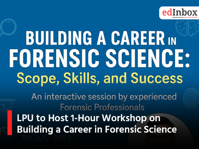 LPU to Host 1-Hour Workshop on Building a Career in Forensic Science