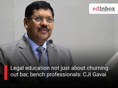 Legal education not just about churning out bar, bench professionals: CJI Gavai