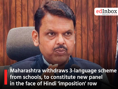 Maharashtra withdraws 3-language scheme from schools, to constitute new panel in the face of Hindi 'imposition' row