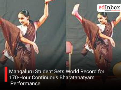 Mangaluru Student Sets World Record for 170-Hour Continuous Bharatanatyam Performance