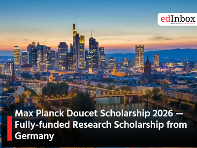 Max Planck Doucet Scholarship 2026 — Fully-funded Research Scholarship from Germany