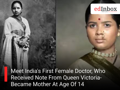 Meet India's First Female Doctor, Who Received Note From Queen Victoria- Became Mother At Age Of 14