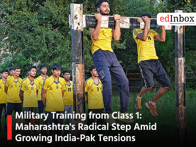 Military Training from Class 1: Maharashtra's Radical Step Amid Growing India-Pak Tensions