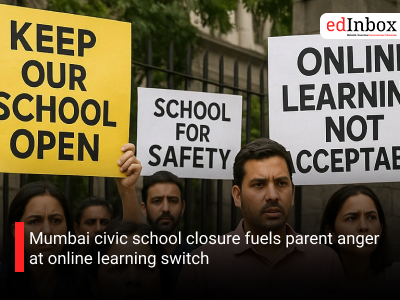 Mumbai civic school closure fuels parent anger at online learning switch