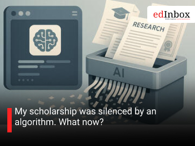 My scholarship was silenced by an algorithm. What now?