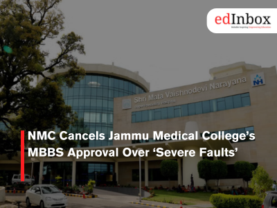 NMC Cancels Jammu Medical College’s MBBS Approval Over ‘Severe Faults’