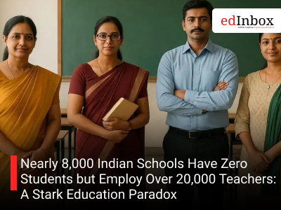 Nearly 8,000 Indian Schools Have Zero Students but Employ Over 20,000 Teachers: A Stark Education Paradox