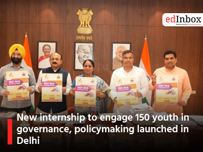 New internship to engage 150 youth in governance, policymaking launched in Delhi