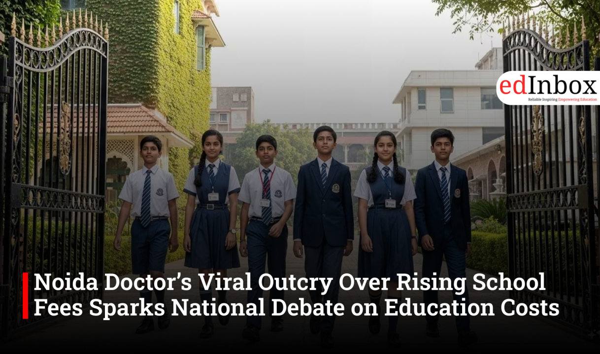 Noida Doctor’s Viral Outcry Over Rising School Fees Sparks National Debate on Education Costs