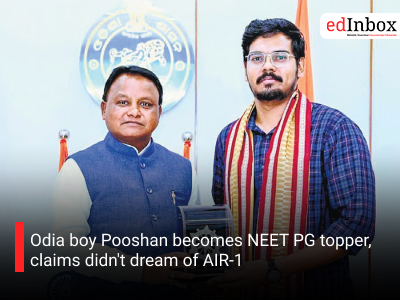 Odia boy Pooshan becomes NEET PG topper, claims didn't dream of AIR-1