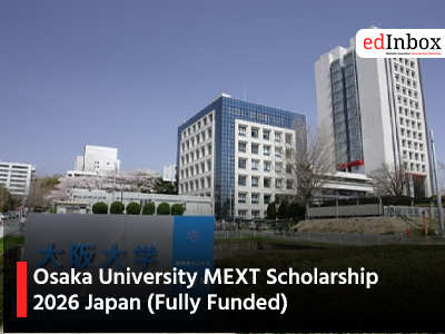 Osaka University MEXT Scholarship 2026 Japan (Fully Funded)