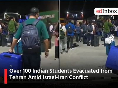 Over 100 Indian Students Evacuated from Tehran Amid Israel-Iran Conflict
