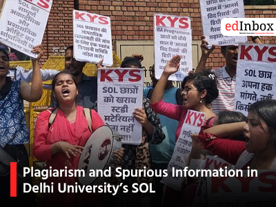 Plagiarism and Spurious Information in Delhi University’s SOL