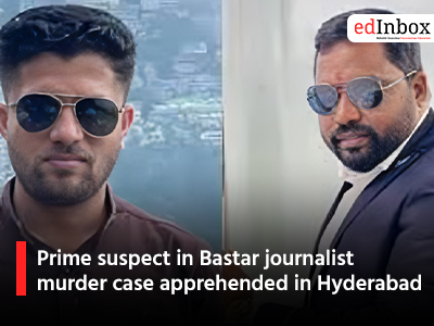 Prime suspect in Bastar journalist murder case apprehended in Hyderabad