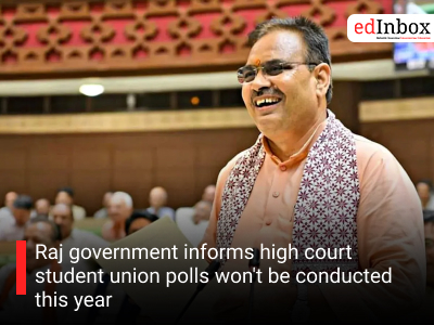 Raj government informs high court student union polls won't be conducted this year
