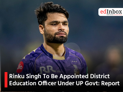 Rinku Singh To Be Appointed District Education Officer Under UP Govt: Report