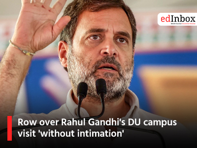 Row over Rahul Gandhi's DU campus visit 'without intimation'