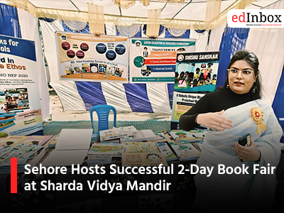 Sehore Hosts Successful 2 Day Book Fair at Sharda Vidya Mandir