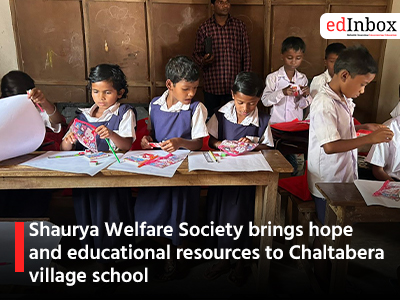 Shaurya Welfare Society brings hope and educational resources to Chaltabera village school