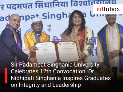 Sir Padampat Singhania University Celebrates 12th Convocation: Dr. Nidhipati Singhania Inspires Graduates on Integrity and Leadership