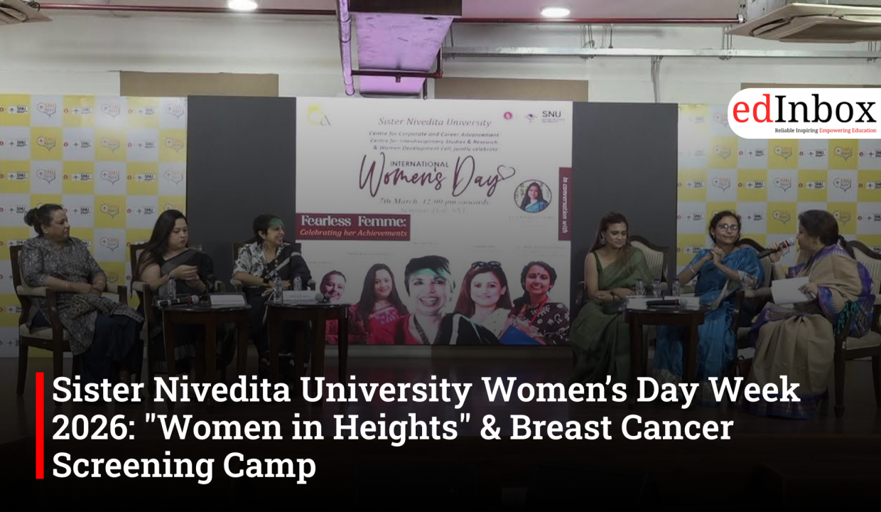 Sister Nivedita University Women’s Day Week 2026: "Women in Heights" & Breast Cancer Screening Camp