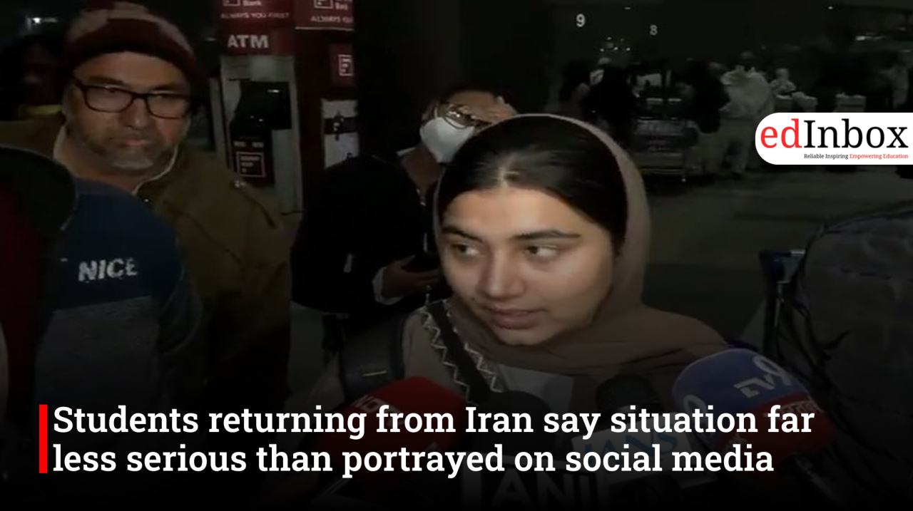 Students returning from Iran say situation far less serious than portrayed on social media